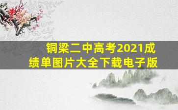 铜梁二中高考2021成绩单图片大全下载电子版