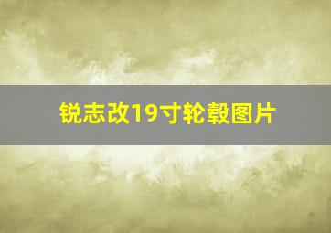 锐志改19寸轮毂图片