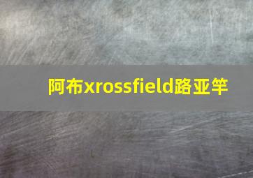 阿布xrossfield路亚竿