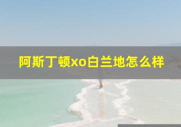 阿斯丁顿xo白兰地怎么样