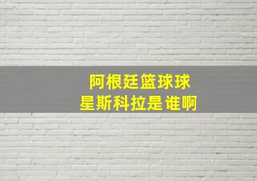 阿根廷篮球球星斯科拉是谁啊