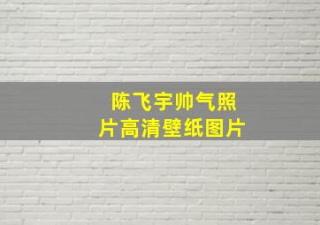 陈飞宇帅气照片高清壁纸图片