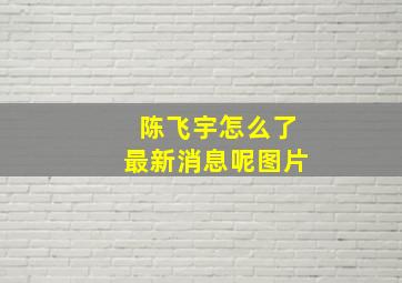 陈飞宇怎么了最新消息呢图片