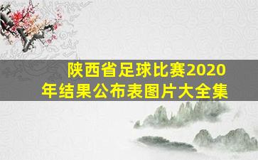 陕西省足球比赛2020年结果公布表图片大全集