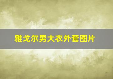 雅戈尔男大衣外套图片