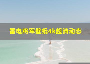 雷电将军壁纸4k超清动态