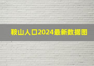 鞍山人口2024最新数据图