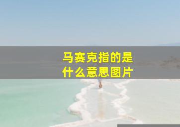 马赛克指的是什么意思图片