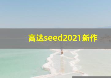 高达seed2021新作