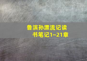 鲁滨孙漂流记读书笔记1~21章