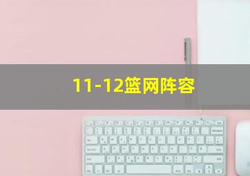 11-12篮网阵容