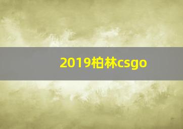 2019柏林csgo