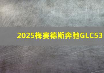 2025梅赛德斯奔驰GLC53