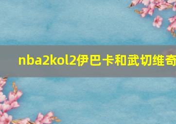 nba2kol2伊巴卡和武切维奇