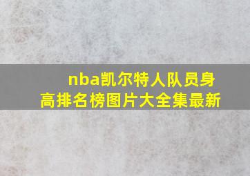 nba凯尔特人队员身高排名榜图片大全集最新