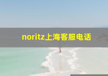 noritz上海客服电话