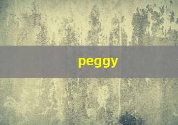 peggy