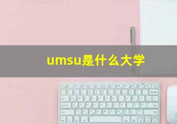 umsu是什么大学