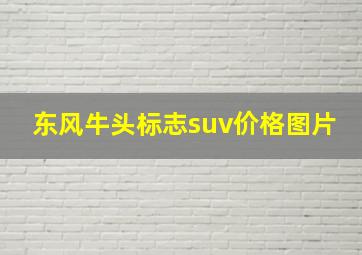 东风牛头标志suv价格图片