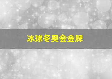 冰球冬奥会金牌