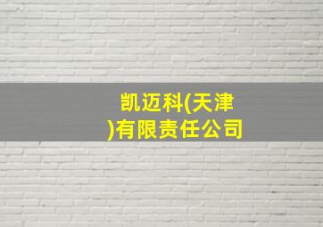 凯迈科(天津)有限责任公司