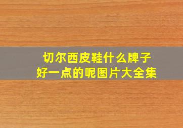 切尔西皮鞋什么牌子好一点的呢图片大全集