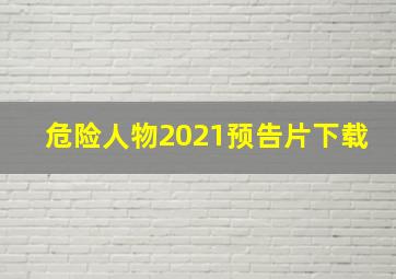 危险人物2021预告片下载