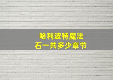 哈利波特魔法石一共多少章节