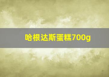 哈根达斯蛋糕700g