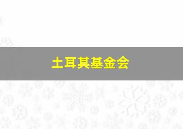 土耳其基金会