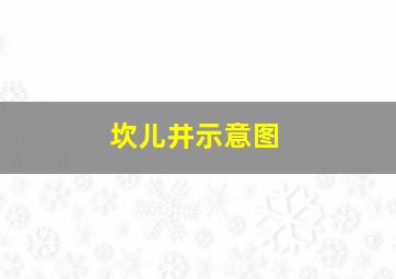 坎儿井示意图