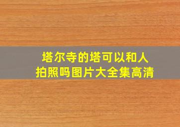 塔尔寺的塔可以和人拍照吗图片大全集高清