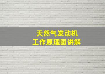 天然气发动机工作原理图讲解