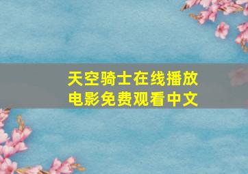 天空骑士在线播放电影免费观看中文