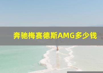 奔驰梅赛德斯AMG多少钱