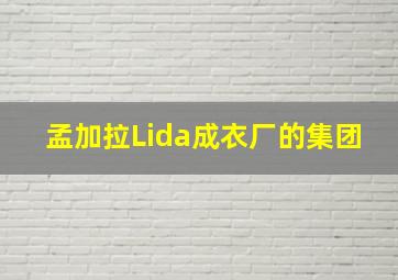 孟加拉Lida成衣厂的集团