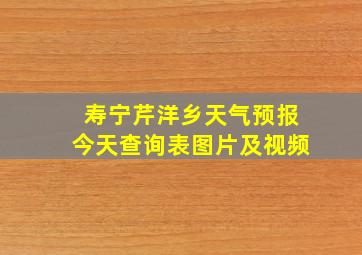 寿宁芹洋乡天气预报今天查询表图片及视频