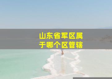 山东省军区属于哪个区管辖