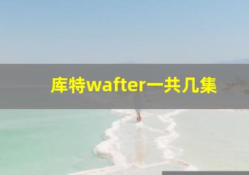 库特wafter一共几集