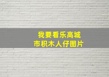 我要看乐高城市积木人仔图片