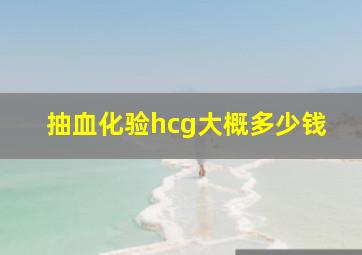 抽血化验hcg大概多少钱