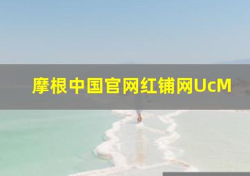 摩根中国官网红铺网UcM