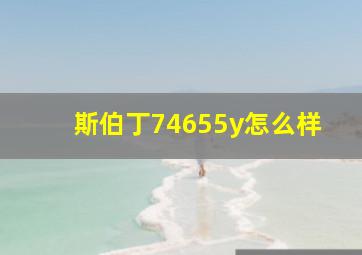 斯伯丁74655y怎么样