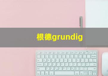 根德grundig