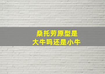 桑托劳原型是大牛吗还是小牛