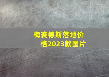 梅赛德斯落地价格2023款图片