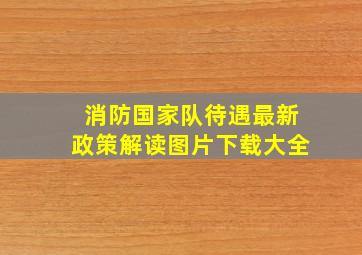 消防国家队待遇最新政策解读图片下载大全