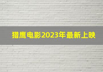 猎鹰电影2023年最新上映