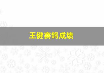 王健赛鸽成绩