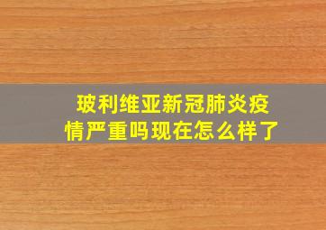 玻利维亚新冠肺炎疫情严重吗现在怎么样了